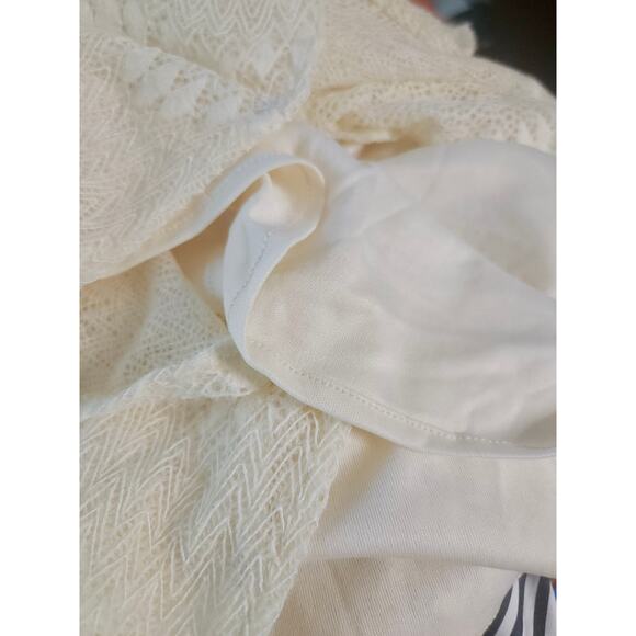 BB Dakota Steve Madden Lace Drop Waist Ruffle Dress Y2K sz S NWT | MSRP $99 - Picture 6 of 9